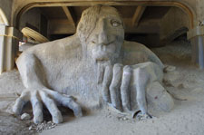 The Araura Bridge Troll, Troll Avenue, Seattle, WA