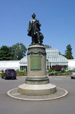 Statue of William Henrey Seward in Seattle's Volunteer Park, Seattle, WA